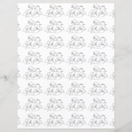 キュートキャット顔カボンプキンスハロウィーンスクラップブック紙