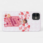 キュートキューピッドラブクーポン Case-Mate iPhoneケース (裏面(横))