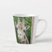 キュートキリフクローズアップデザインラテマグカップ カフェラテマグ (右)