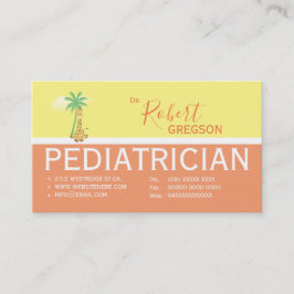 キュートキリン小児科アポイントメントカード 予約カード