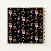 キュートギニアピグフィットネストランポリンエクササイズ ノートブック (裏面)