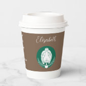 キュートギニアピグ紙カップ 紙コップ (裏面)