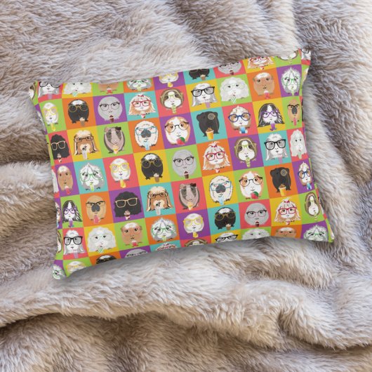 キュートギニアピグ装飾用クッション アクセントクッション