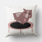 キュートギニアピッグon aトランポリンフィットネス クッション (裏面)