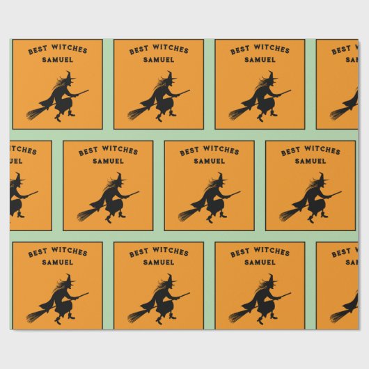 キュートギフトハロウィーン誕生日 おもしろい ラッピングペーパー (フラット)