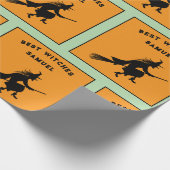 キュートギフトハロウィーン誕生日 おもしろい ラッピングペーパー (角)