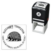 キュートクイルエヒドナオーストラリア名差出人住所 セルフインキングスタンプ (インサイチュ)