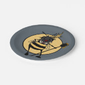 キュートクイーンビーグラフィック紙プレート ペーパープレート (アングル)