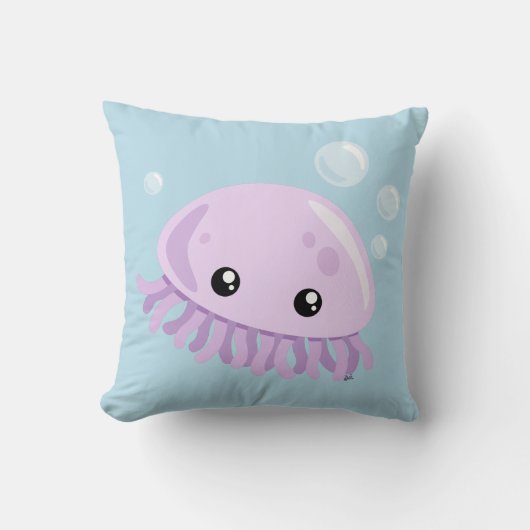 キュートクラゲ装飾用クッション クッション (正面)