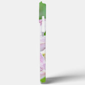 キュートクラシックかわいらしパステルピンク白い花 Case-Mate iPhoneケース (裏面 / 左)
