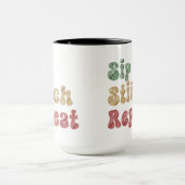 キュートクラフタークロシェ編み物裁縫 マグカップ (中央)