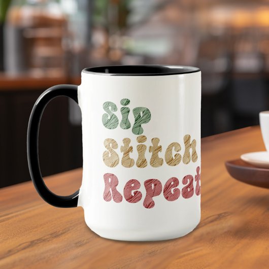 キュートクラフタークロシェ編み物裁縫 マグカップ