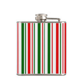 キュートクリおもしろいスマスホリデーママ小妖精や小人 フラスク (裏面)