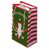 キュートクリスマスアクソロテカスタムル スモールペーパーバッグ (裏面アングル)