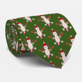 キュートクリスマスアクソロテパターン(の模様が)あるル ネクタイ (ロール)