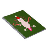 キュートクリスマスアクソロトル ノートブック (右側)