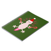キュートクリスマスアクソロトル ノートブック (左側)