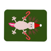 キュートクリスマスアクソロトル マグネット (横)