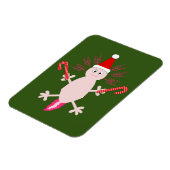 キュートクリスマスアクソロトル マグネット (左側)