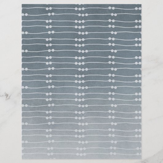 キュートクリスマスアットザテーブルスクラップブック紙 (正面)