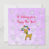 キュートクリスマスアニマルフェスティバルカスタム カード (裏面)