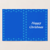 キュートクリスマスウォラスとスノーフレークカスタムー 箔カード (内部)