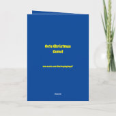 キュートクリスマスカメルカスタム カード (裏面)