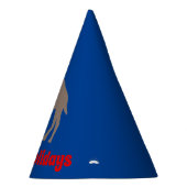 キュートクリスマスカメルカスタム パーティーハット (右)