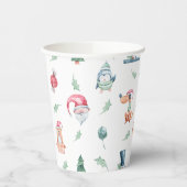 キュートクリスマスキッズホリデーパーティー 紙コップ (左)
