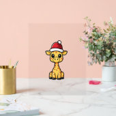 キュートクリスマスキリン漫画 アクリルサイン (ウェディング)