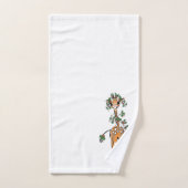 キュートクリスマスキリンHolly Garland バスタオルセット (ハンドタオル)