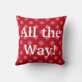 キュートクリスマスクリスマスホリデイ クッション (裏面)