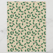 キュートクリスマスジンルベルスクレーブック紙 (裏面)