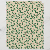 キュートクリスマスジンルベルスクレーブック紙 (正面/裏面)