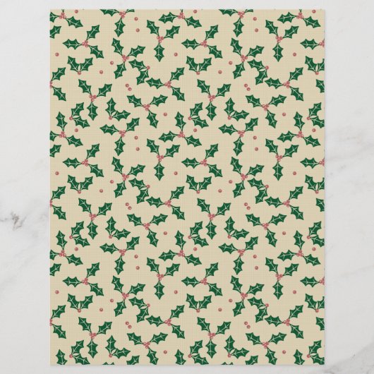 キュートクリスマスジンルベルスクレーブック紙 (正面)