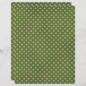 キュートクリスマススクラップブック紙 (正面/裏面)