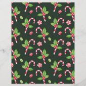 キュートクリスマススクラップブック紙 (裏面)