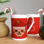 キュートクリスマススロスモノグラムレッドホリデー ボーンチャイナマグカップ<br><div class="desc">時には、人生は朝のカップパに追加の応援を追加するフェスティバルサンタスロースのマグカップを呼び出す。この愛らしいスロッツモノグラムレッドホリデーボーン中国マグで楽しいクリスマスを過ごす！イニシャルを追加！</div>