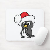 キュートクリスマスタキシードペンギン マウスパッド (マウス)
