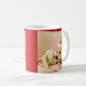 キュートクリスマスチワワ4カルラ コーヒーマグカップ (正面右)