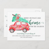 キュートクリスマスツリーカーホリディムービング 案内ポストカード (正面/裏面)