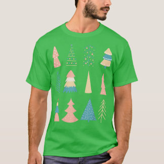 キュートクリスマスツリーズホリデーメリークリスマスクリスマス Tシャツ