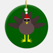 キュートクリスマストルコオーナメント セラミックオーナメント (裏面)