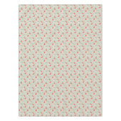 キュートクリスマスバードパターンホリデーデザイン テーブルクロス (正面)