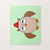 キュートクリスマスフクロウパズル ジグソーパズル (縦)