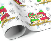 キュートクリスマスフールズオンブランチフェスティバルホリデイ ラッピングペーパー (ロールコーナー)