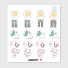 キュートクリスマスブレックファーストプランナーシール シール