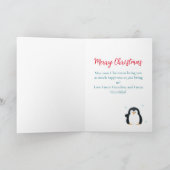 キュートクリスマスペンギン素晴らし孫 シーズンカード (内部)