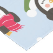 キュートクリスマスペンギン テーブルクロス (アングル)