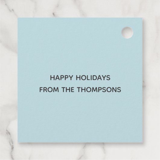 キュートクリスマスペンギン フェイバータグ (裏面)